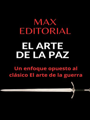 cover image of EL ARTE DE LA PAZ